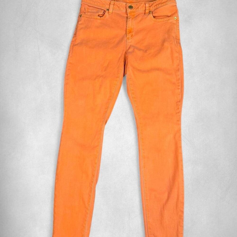 6 | y2k Vibrant Orange Michael Kors Skinny Jeans